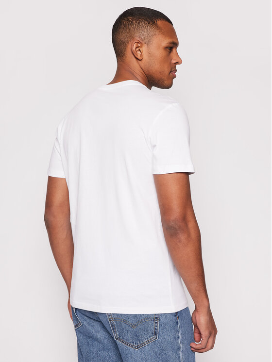 Wrangler Wrangler T-shirt Photo W W7G7D3989 112131834 Bianco Regular Fit
