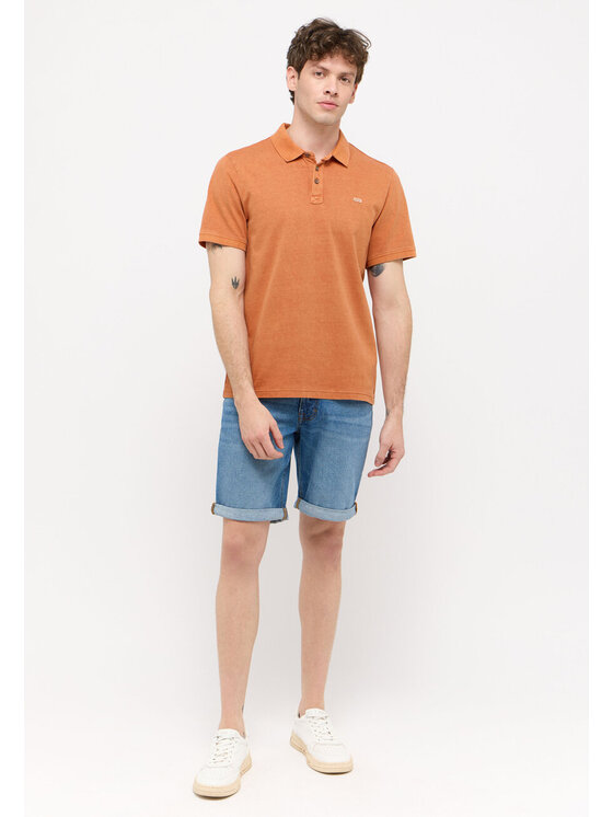 Mustang Mustang T-shirt PALCO Arancione Regular Fit