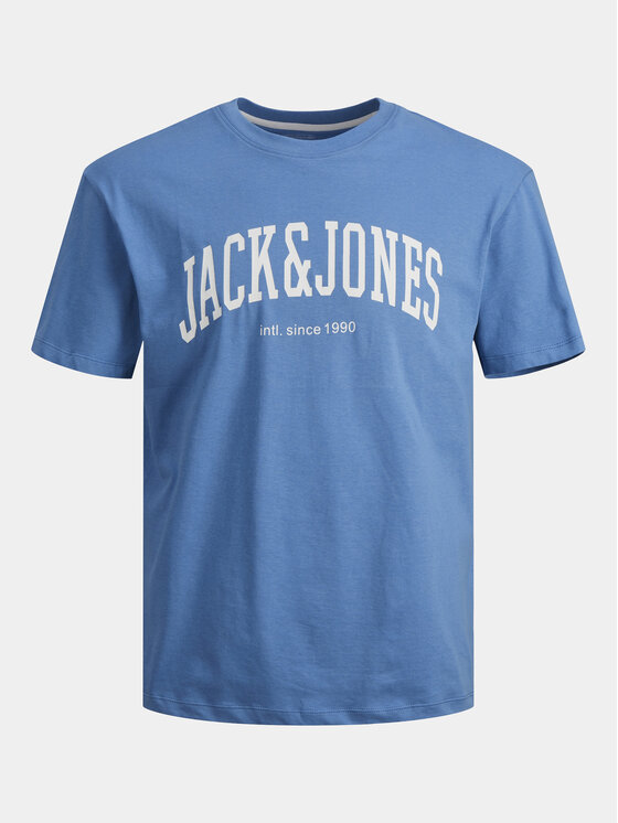 Jack&Jones Jack&Jones Tričko Josh 12236514 Modrá Relaxed Fit