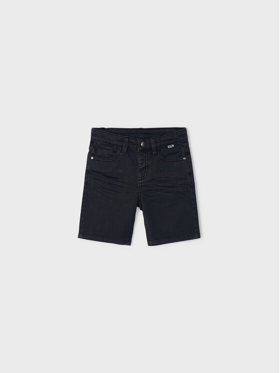 Mayoral Mayoral Шорти от плат 3235 Черен Regular Fit