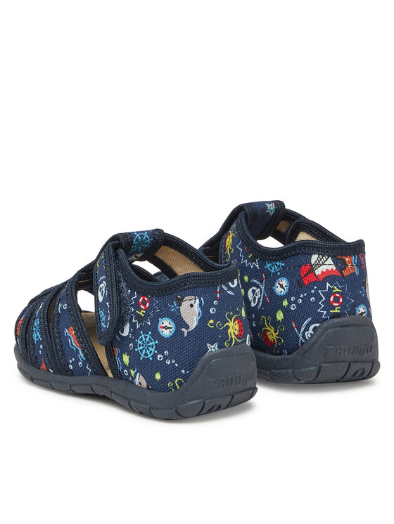 Froddo Froddo Kapcie Classic Slippers G1700413 M Granatowy