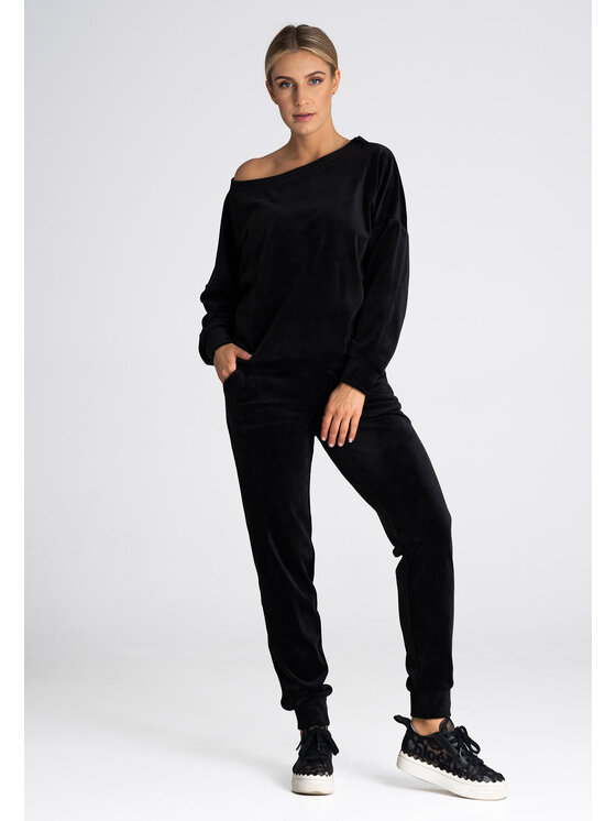 FIGL FIGLFIGL Felpa M968 Nero Regular Fit