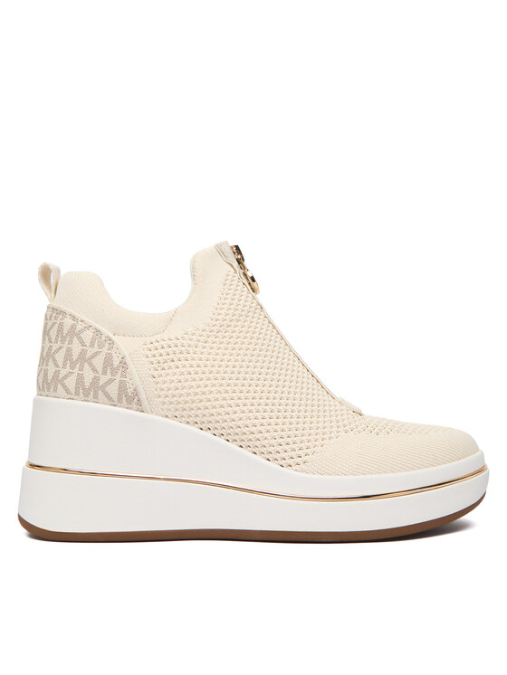MICHAEL Michael Kors MICHAEL Michael Kors Sportcipők Emmy 43R6EMFP3D Ekru