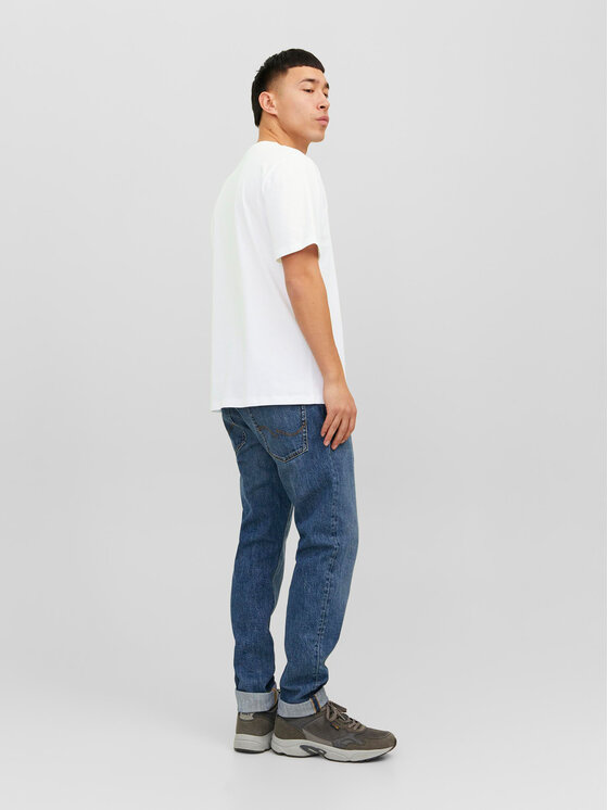 Jack & Jones Jack & Jones T-Shirt Corp 12233999 Biały Standard Fit