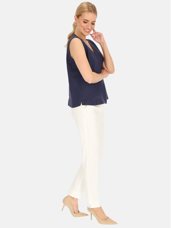 Gerry Weber Gerry Weber Bluzka 560060-31471 Granatowy Regular Fit