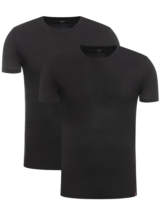 Levi's 2 marškinėlių komplektas 79541-0001 Juoda Slim Fit