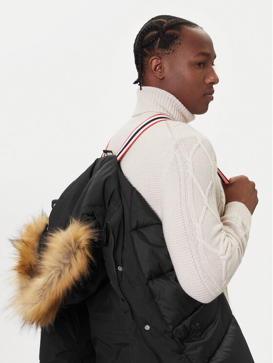 Hunter Hunter Куртка парка Angus HARM0018252 Чорний Regular Fit