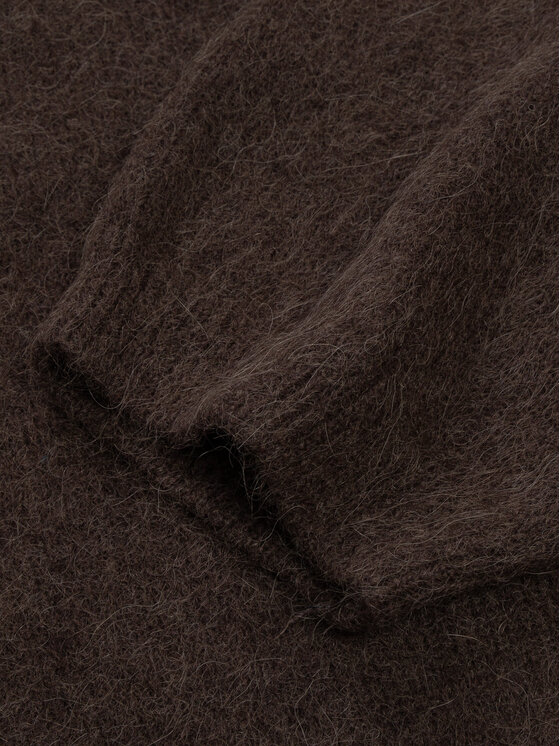 Le Collet Le Collet Sweter DIANA Brązowy Oversize