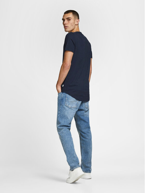 Jack&Jones Jack&Jones Set 3 tricouri Noa 12191765 Alb Regular Fit