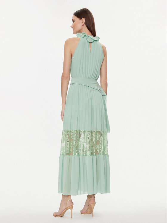Kontatto Kontatto Rochie de seară SU301 Verde Regular Fit