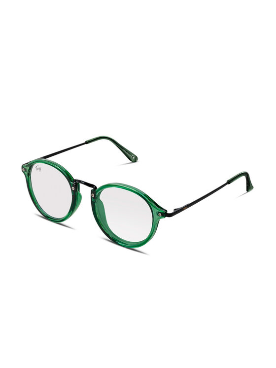TWIG TWIG Okulary z filtrem blue light Linke Zielony