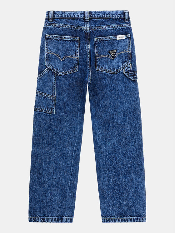 Guess Guess Farmer L4RA04 D45E0 Sötétkék Relaxed Fit