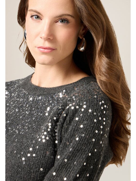 Oltre Oltre Cardigan M514J005286N013 Grigio Regular Fit