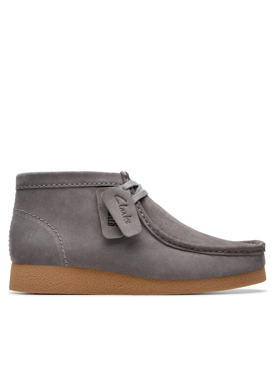 Clarks Gležnjarji Wallabee Evo Bt 26174938 Siva