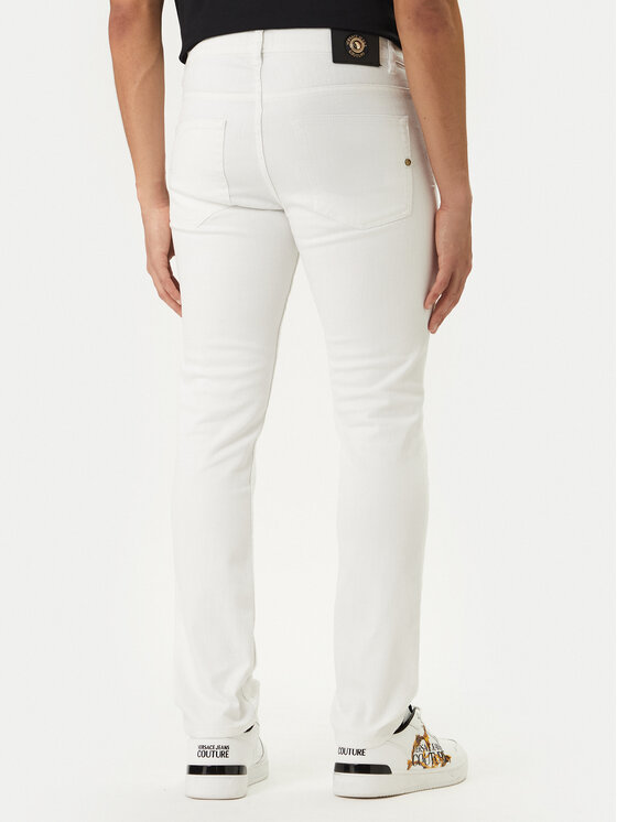 Versace Jeans Couture Versace Jeans Couture Farmer 80GAB5S0 CEWCA Fehér Slim Fit