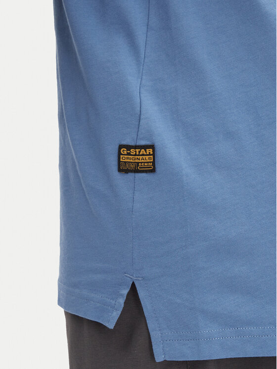 G-Star Raw G-Star Raw Tričko Nifous D24449-336 Modrá Regular Fit