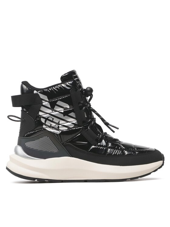 EA7 Emporio Armani EA7 Emporio Armani Čižmy X8M005 XK308 R655 Čierna