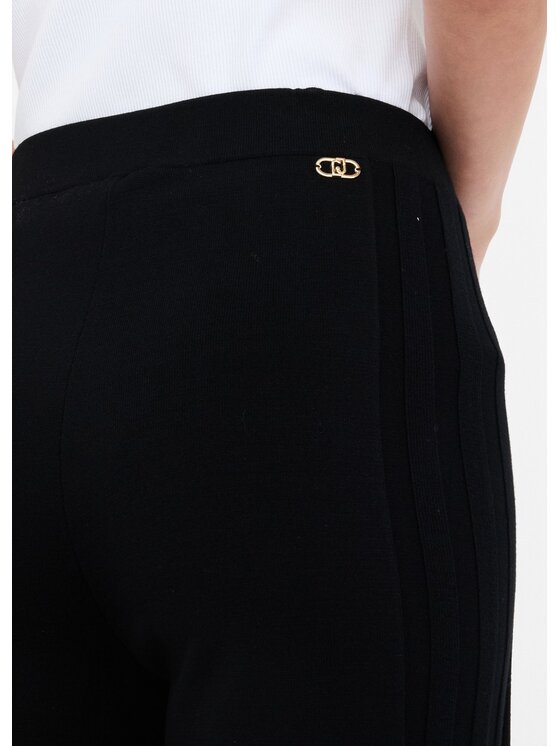 Liu Jo Liu Jo Pantaloni di tessuto TF5207MS63L22222 Nero Regular Fit