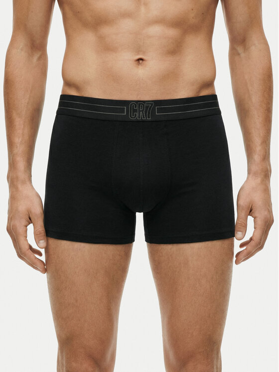 Cristiano Ronaldo CR7 Komplet bokserek 8120-49 Czarny