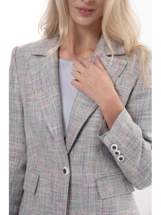 Ciepielewska Ciepielewska Marynarka EMIKO Szary Flattering Fit