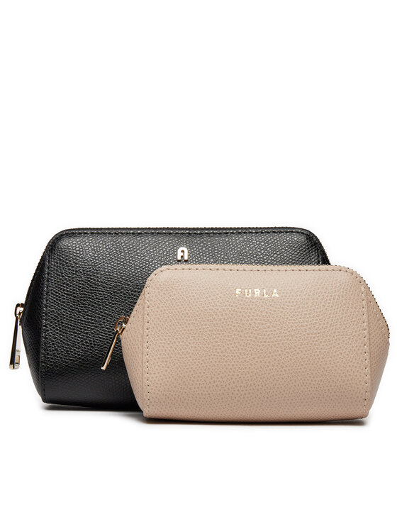 Furla Furla Sada kosmetických kufříků Camelia M Cosmetic Case Set WE00453-ARE000-BBR00-1007 Černá