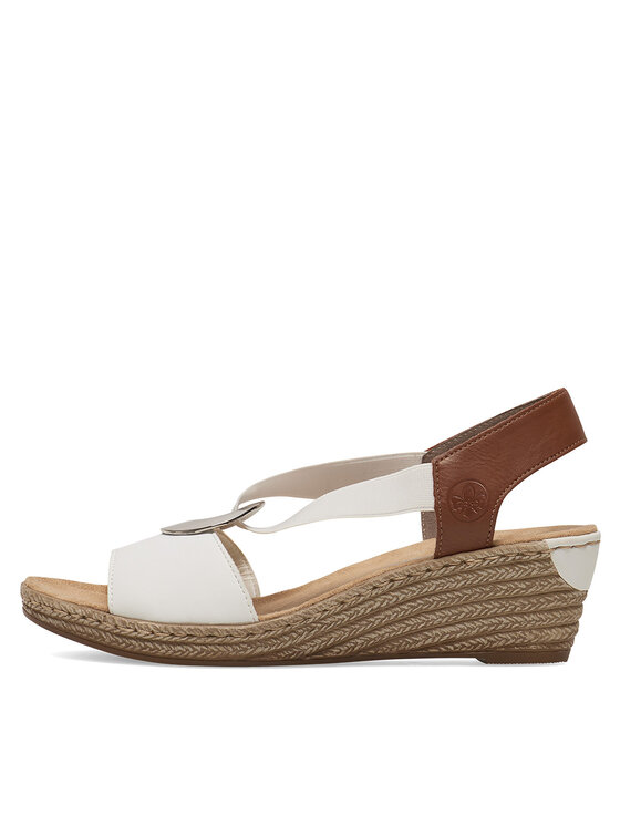 Rieker Rieker Sandale 624H6-81 Bijela