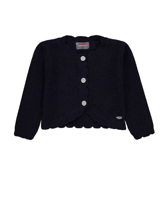 Kanz Kanz Sweter 2032857-3000 Niebieski Basic Fit
