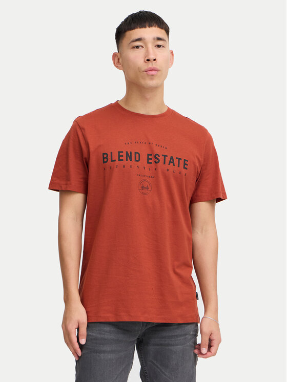 Blend Blend T-särk 20717160 Punane Regular Fit