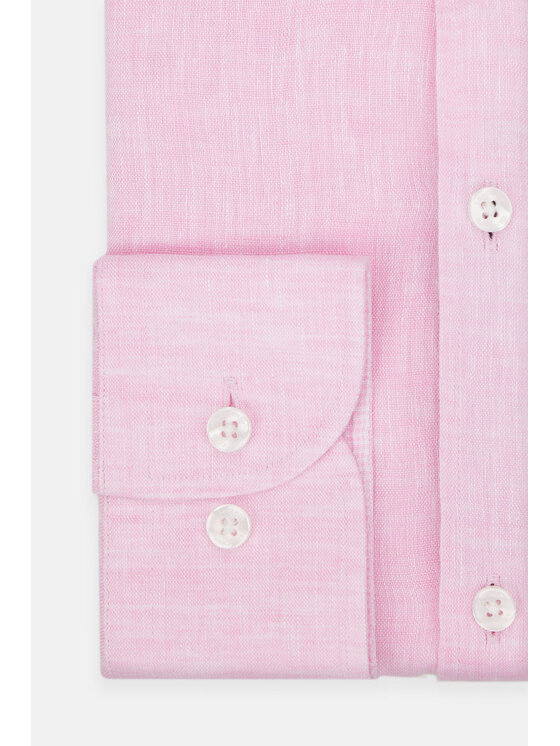 Lancerto Lancerto Koszula Tori KO073123000017 Różowy Slim Fit