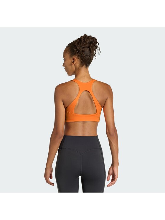 adidas adidas Biustonosz sportowy 159168 Pomarańczowy