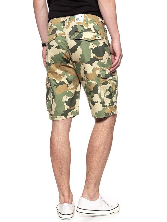 Lee Lee Pantaloncini di tessuto FATIGUE SHORTS Multicolore Loose Fit
