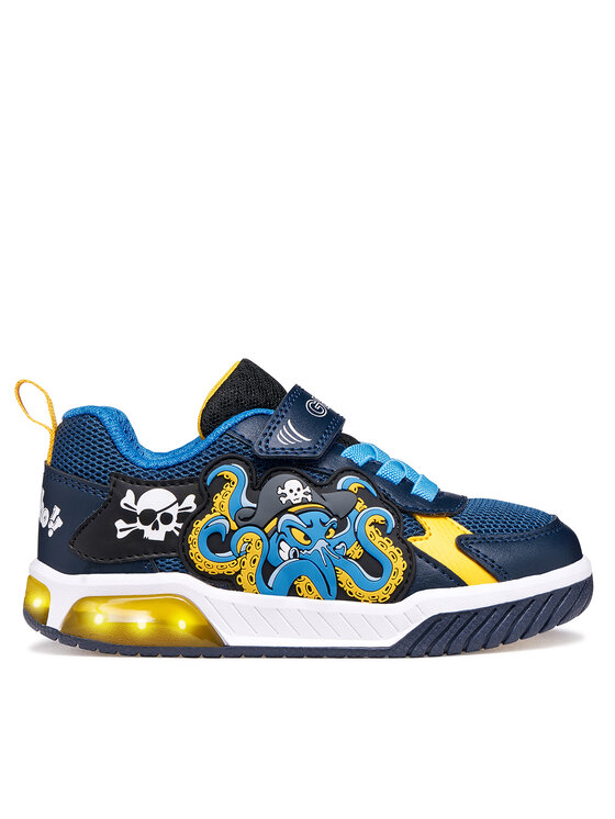 Geox Geox Sneakers J Inek Boy J659CC 01454 C0657 S Blu scuro