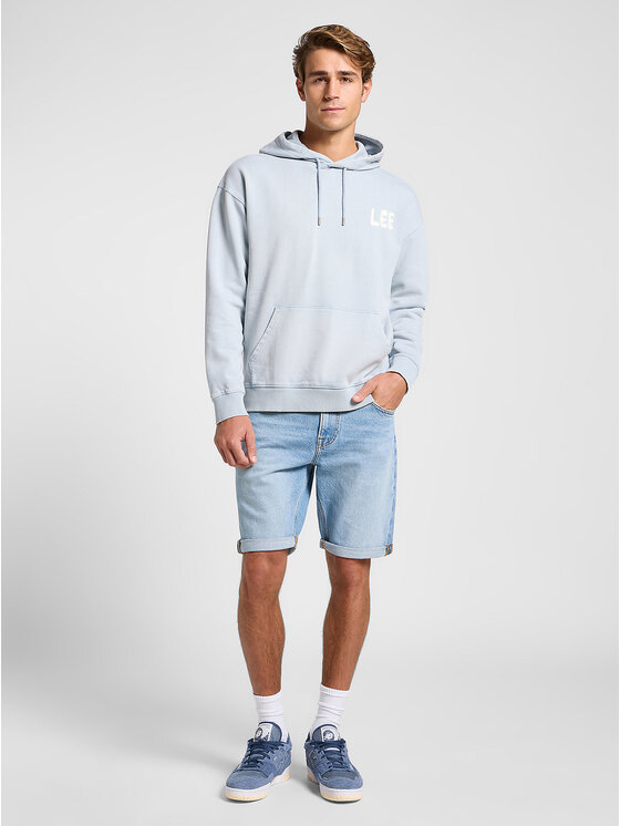 Lee Lee Felpa 112364071 Blu Regular Fit