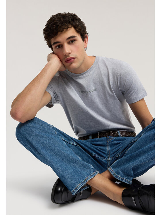 Trussardi Trussardi T-shirt G0308000134N013 Grigio Regular Fit
