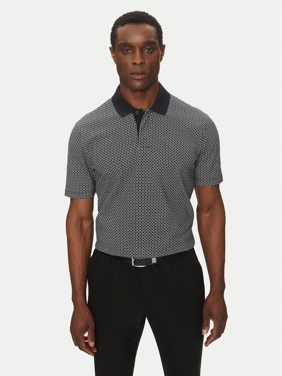 Armani Exchange Polo XM000736 AF10819 FB007 Blu scuro Regular Fit, taglia : XL