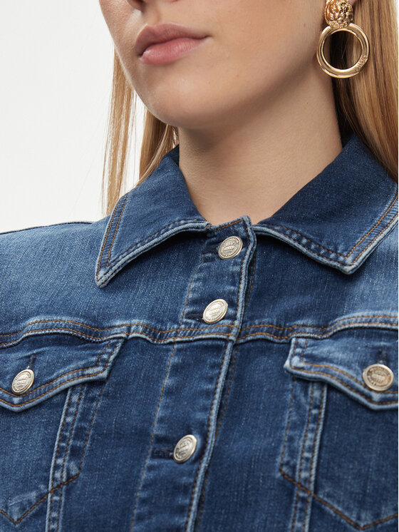 Liu Jo Liu Jo Джинсова куртка UA4046 D4615 Голубий Regular Fit