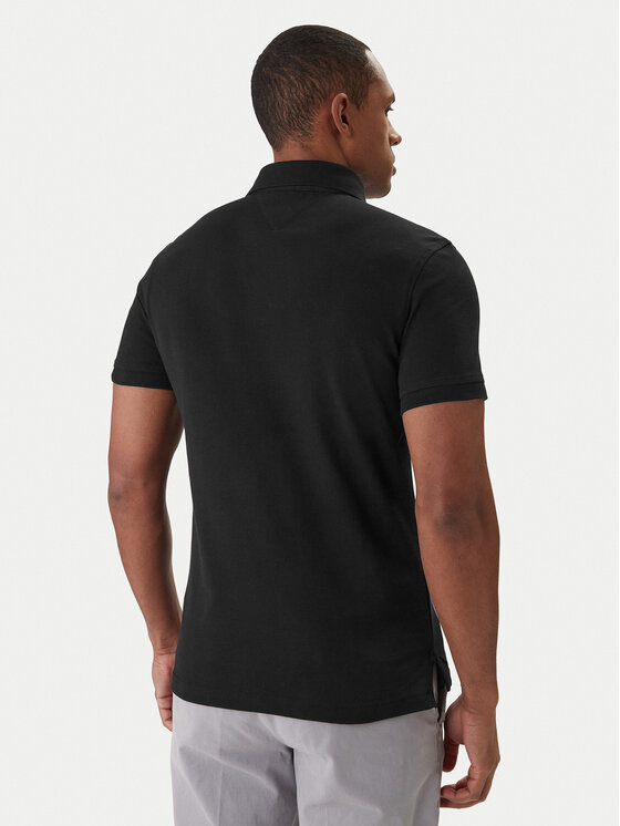 Tommy Hilfiger Tommy Hilfiger Polokošile 1985 MW0MW17771 Černá Slim Fit