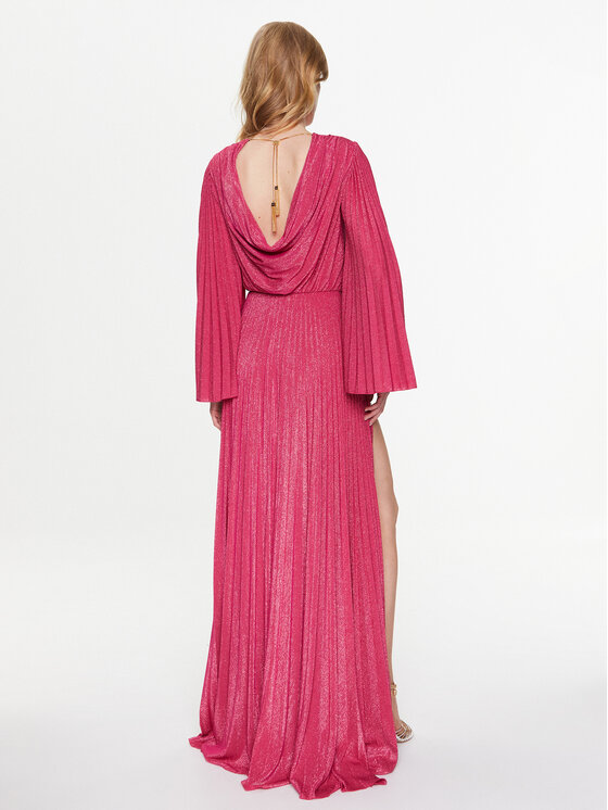 Elisabetta Franchi Elisabetta Franchi Estélyi ruha AB-442-32E2-V620 Rózsaszín Regular Fit