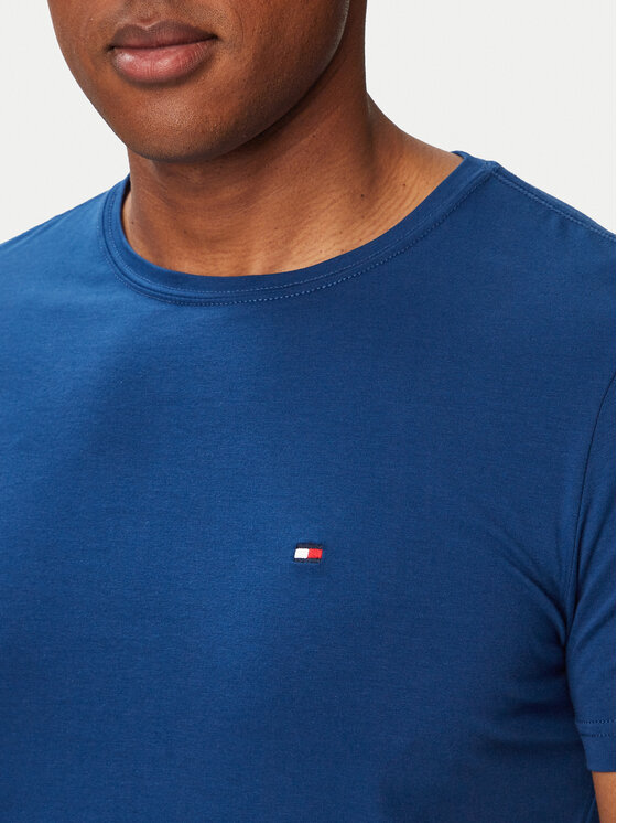 Tommy Hilfiger Tommy Hilfiger T-Shirt MW0MW10800 Niebieski Regular Fit