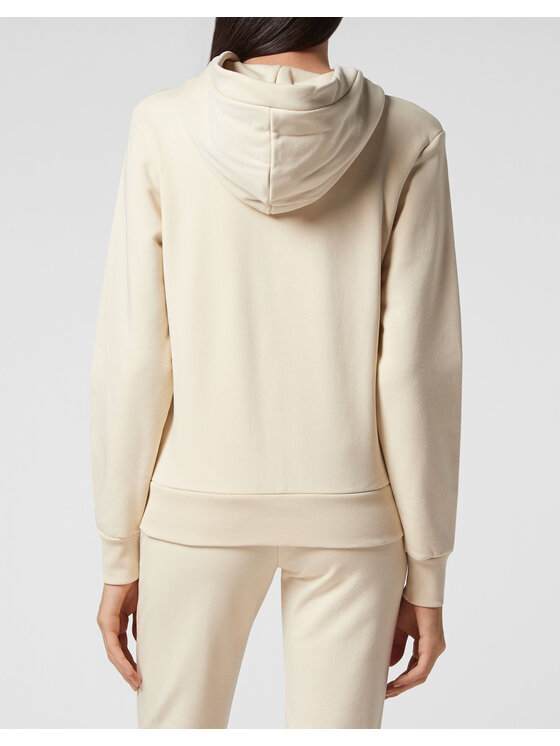 Plein Sport Plein Sport Bluza 14493 Beżowy Regular Fit