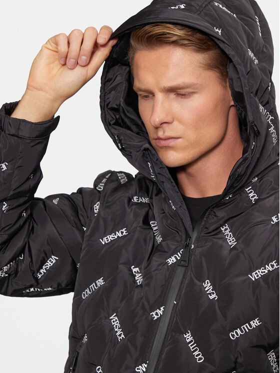 Versace Jeans Couture Versace Jeans Couture Μπουφάν πουπουλένιο 77GAU406 Μαύρο Regular Fit