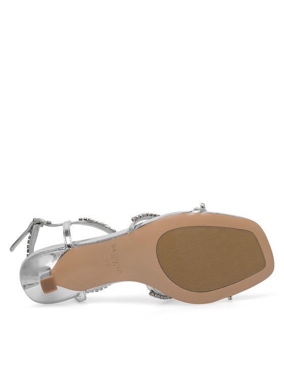 Badura Badura Sandale JUSTINE-21723-115 Srebrna