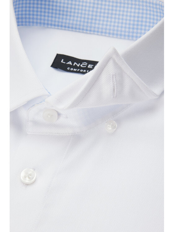 Lancerto Lancerto Koszula Nicoletta KO073225000007 Biały Regular Fit