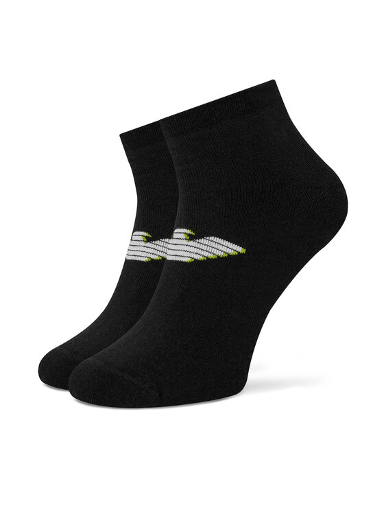Emporio Armani Emporio Armani 2er-Set niedrige Herrensocken EM000538 AF12299 MC001 Schwarz