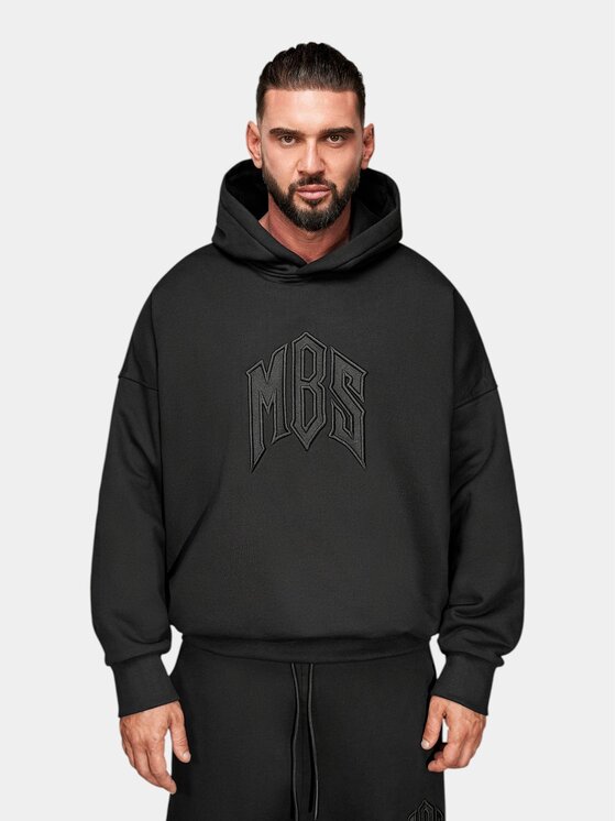 MADE BY SOCIETY MADE BY SOCIETY Kurtka anorak MBS - H17621 Czarny Basic Fit