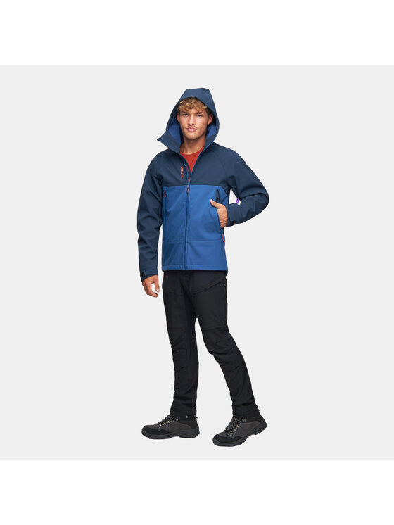 Alpinus Alpinus Kurtka softshell Pelat Niebieski Regular Fit