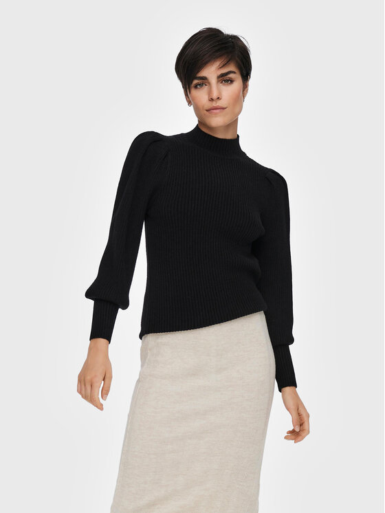ONLY ONLY Svetr Katia 15232494 Černá Regular Fit