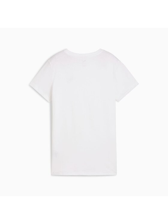 Puma Puma T-Shirt Ess Small No. 1 Logo Tee 682372 Biały Regular Fit