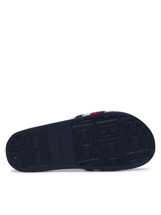 Tommy Hilfiger Tommy Hilfiger Iešļūcenes Essential Pool Slide FW0FW07151 Écru