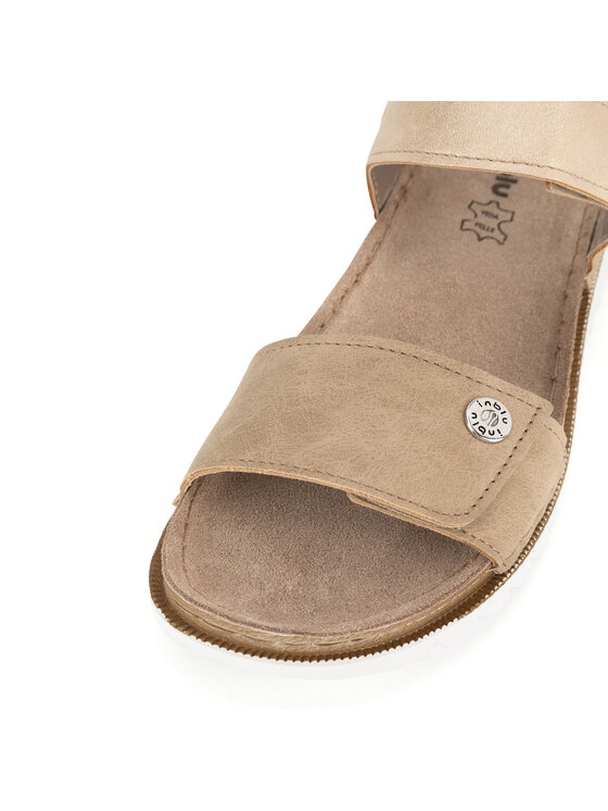 Inblu Inblu Sandały CN310200 Złoty